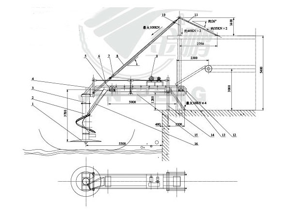 XC-5型袋裝水泥自動裝船機""